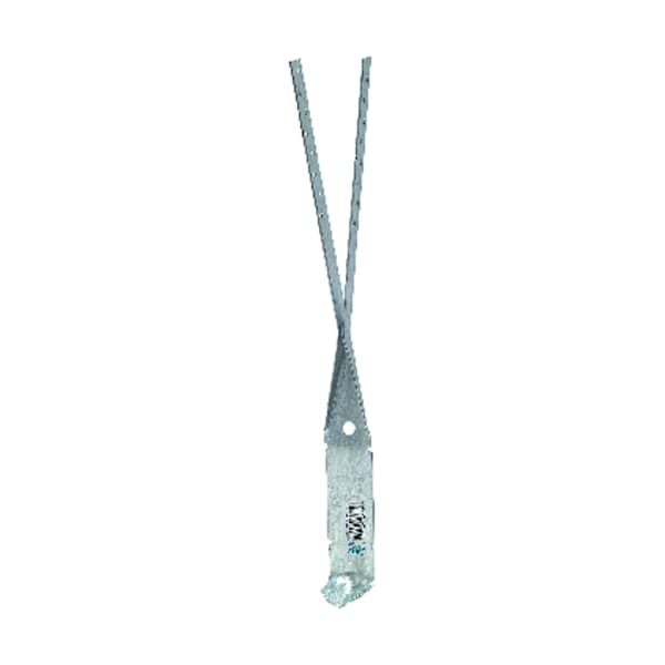 Simpson Strong-Tie ZMax 13.25 in. H X 1.25 in. W 18 Ga. Steel Mudsill Anchor MAB15Z - main